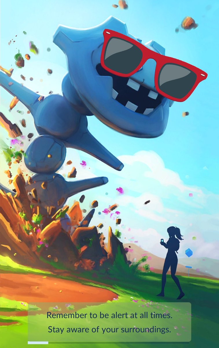 levakcz's tweet photo. Ehm...After last update #PokemonGO ..That #Steelix is quite naughty, isn't he? @NianticLabs @NintendoUK  #joke #porn #thuglife #bealert https://t.co/El9PeOoO2N