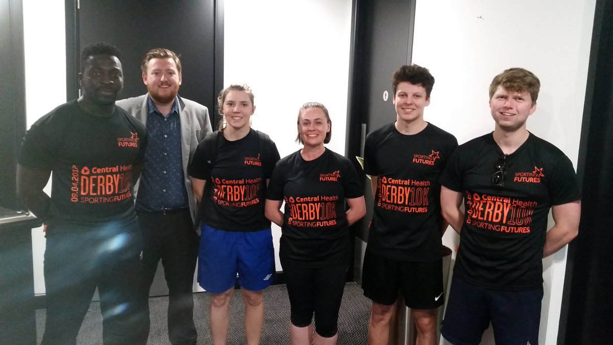 AL3XCRAWSHAW's tweet photo. Great morning at the #derby10k and #derby3k many thanks to @Sporting_Future https://t.co/eC4JcZ5pc0