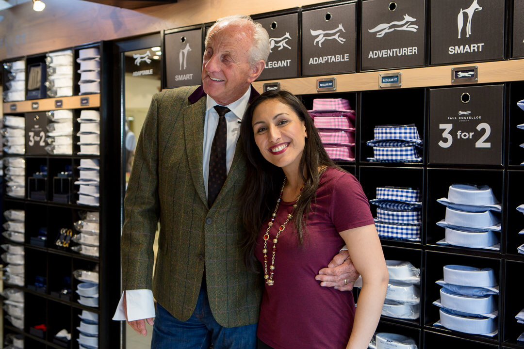 nickyhayer's tweet photo. #SixDaysofStyle gave me the opportunity to meet @PaulCostelloeUK . A great guy with excellent insight. Bring on #YorkFashionWeek! https://t.co/Lguic3icTy