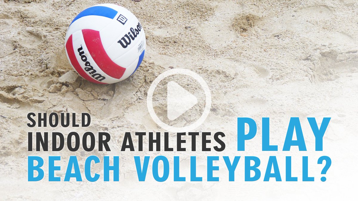 Indoor or sand? Why not both? Find out why John Dunning encourages players to play both indoor and beach! ow.ly/GgjJ30aC1NY