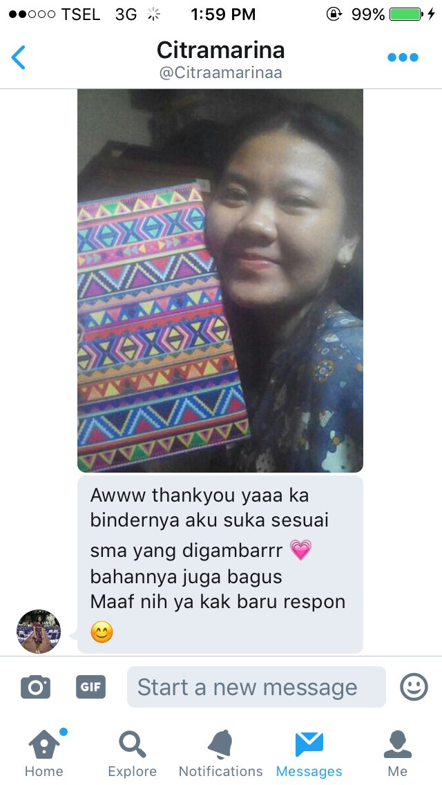 Spring__701's tweet photo. Makasih ya sudah order binder 💗jangan kapok yaa buat order lagi #testimoni9 https://t.co/mimTFhNUWr
