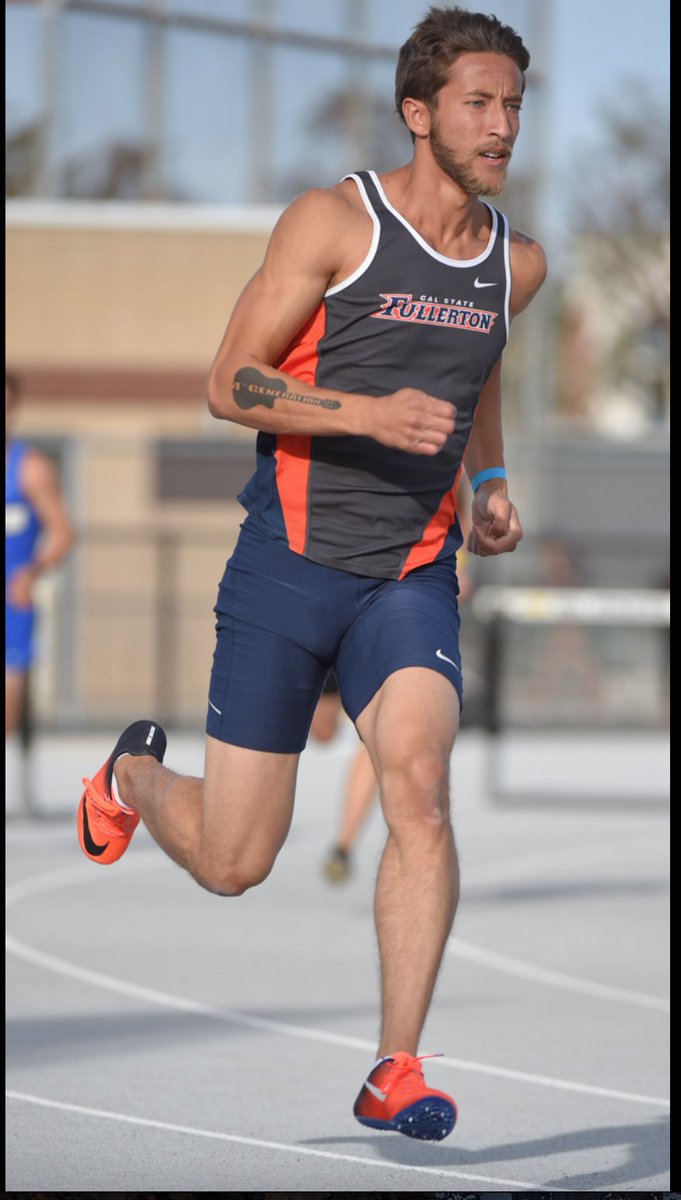 SoCalTrackTalk's tweet photo. @MGuzmanSanchez runs new PR in the 110 HH (14.41). The team did incredible at the Big West Challenge. https://t.co/grBNIYWhHT