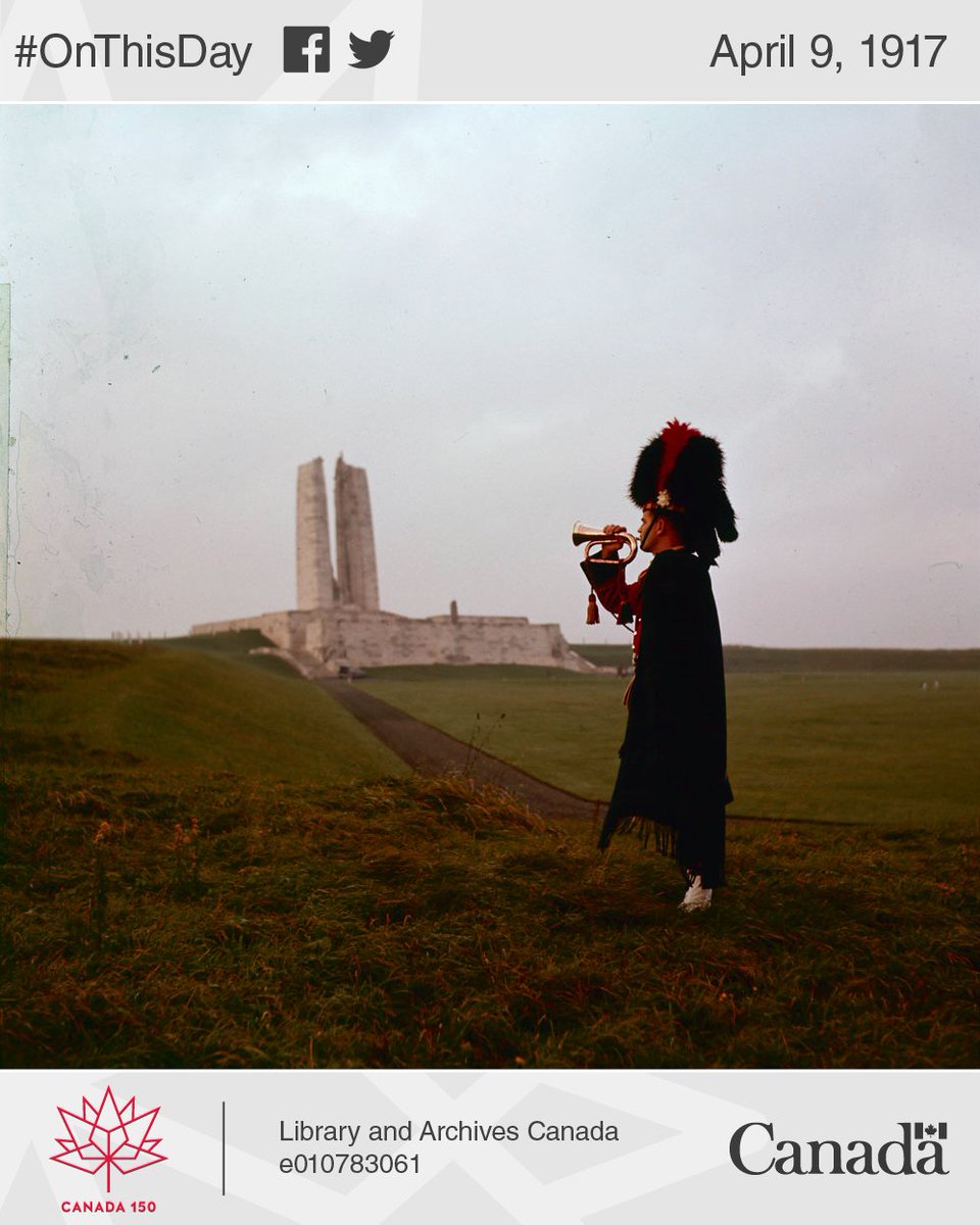 LibraryArchives's tweet photo. #OnThisDay 1917: The Battle of #Vimy Ridge begins #Canada #rememberthem 150 #Vimy100 #FWW @vimyfoundation https://t.co/11vSVnEnJn https://t.co/36w0oNJ6vM