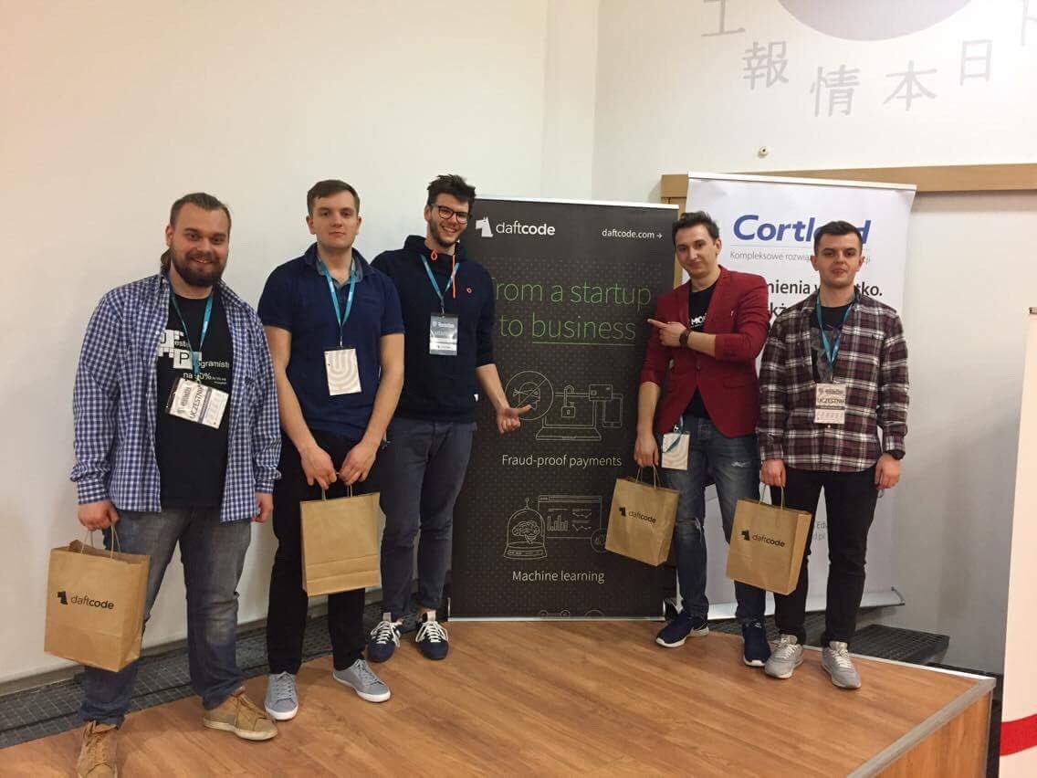 Daftcode_pl's tweet photo. Ufff... that was a marathon! Congratulations for the winners! 😊 #DevMuster #Hackathon https://t.co/i2sv0Z1kDW
