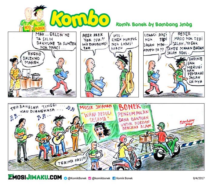 Kombo 10: Bonek Peduli Sesama