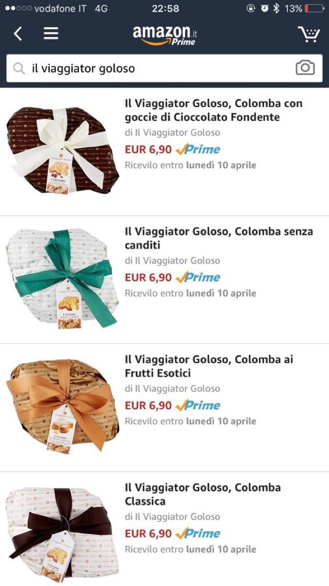 mgasbarrino's tweet photo. Quest anno le colombe #ilviaggiatorgoloso di @U2supermercato con @AmazonIT pronte a raggiungerti in tutta Italia! 'Accattatavella' https://t.co/oqqVhJEj9E