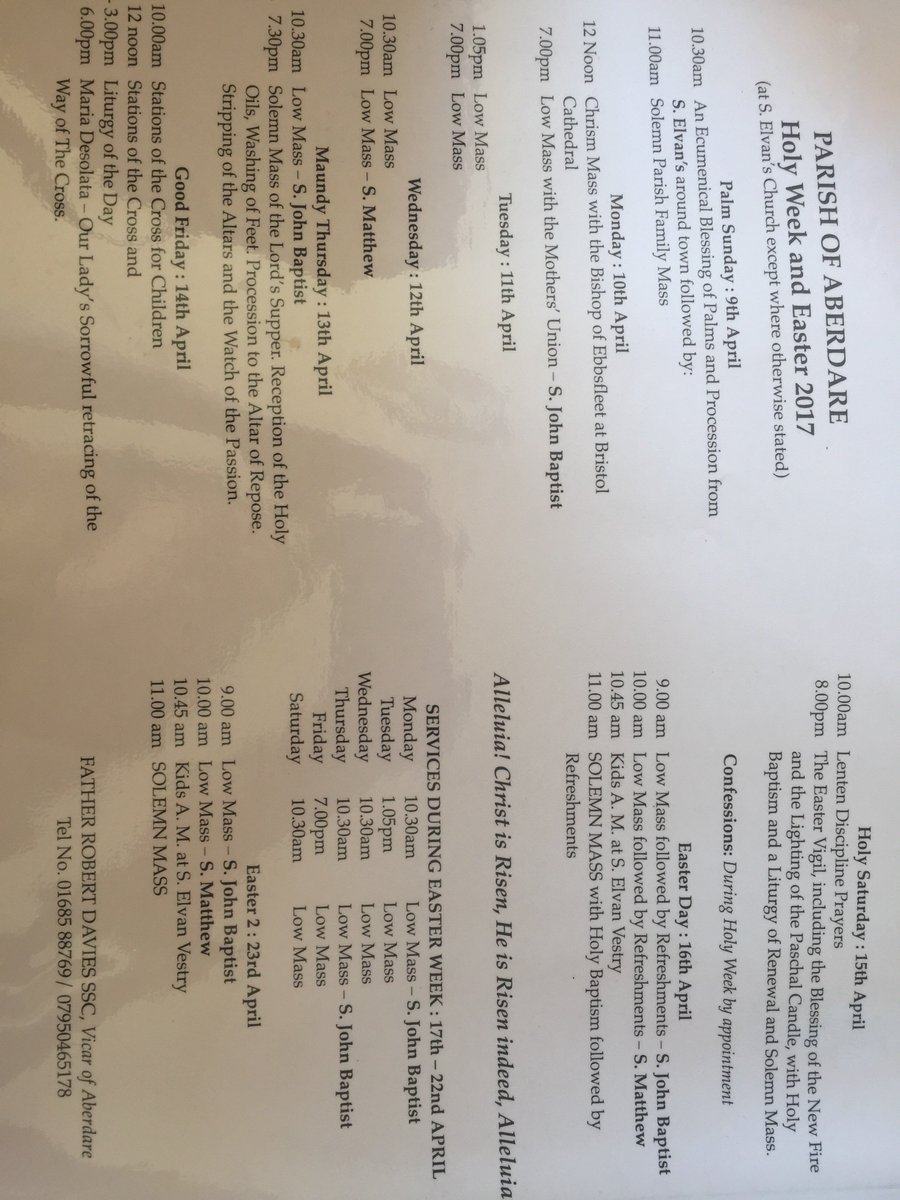 Parish of Aberdare tweet media