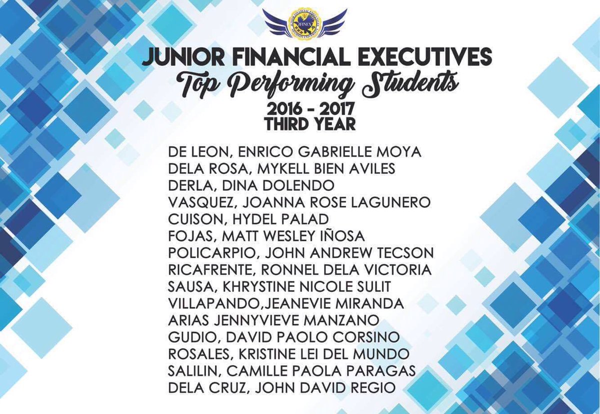 jfinex adu on twitter here are the top performing students for the