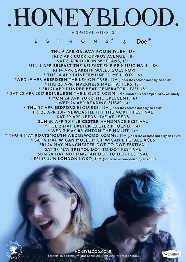 ogenesisrecords's tweet image. Yeah!  @TEAR_band playing at the @yumhoneyblood shows in Reading, Bedford, Brighton &amp;amp; Portsmouth