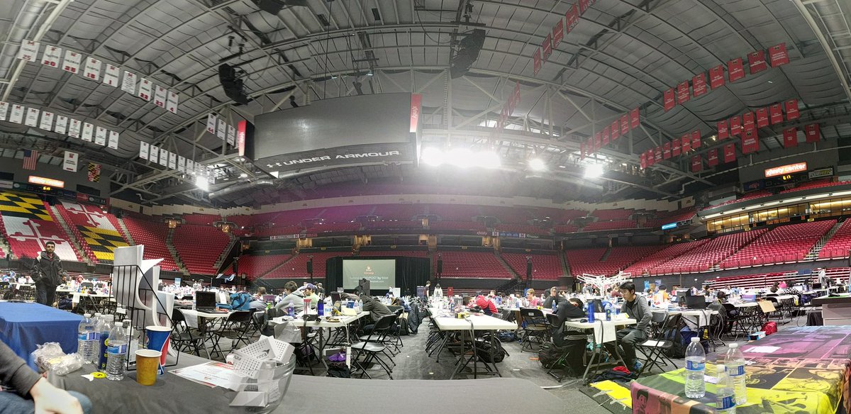 mohamedoibrahim's tweet photo. Bitcamp early sun as seen from @FINRA_Tech booth https://t.co/o7TFJqL4Dz