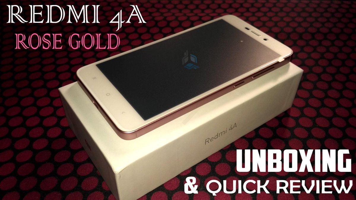 tech2tomorrow's tweet photo. Redmi 4A Unboxing &amp; Quick Review(MADE IN INDIA)-https://t.co/bL3rg9Axsa📱📦
@XiaomiIndia #MFF2017 @xiaomi https://t.co/I3Ktj78pG2
