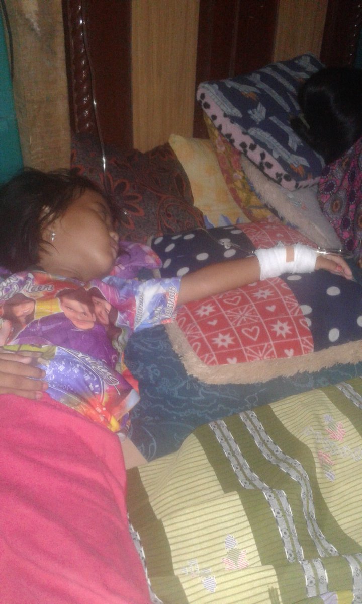 Ya allah sembuhkan lah anak kmi dri penyakit nya