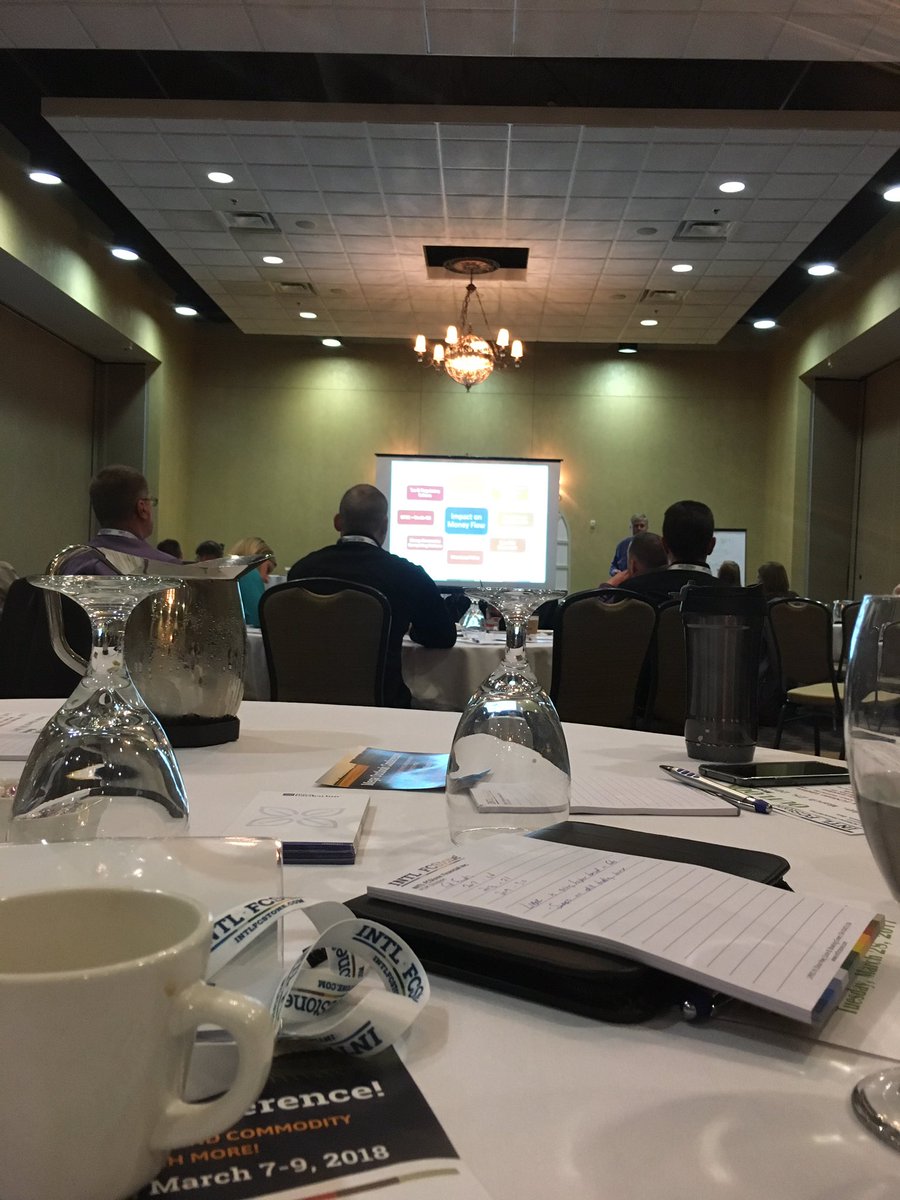 misslajo's tweet photo. You know it's a good Tuesday when you get to listen to @ArlanFF101 at the @INTLFCStone meeting with @BaileyElchinger #coffeesready #markets https://t.co/7sqbly24Qk