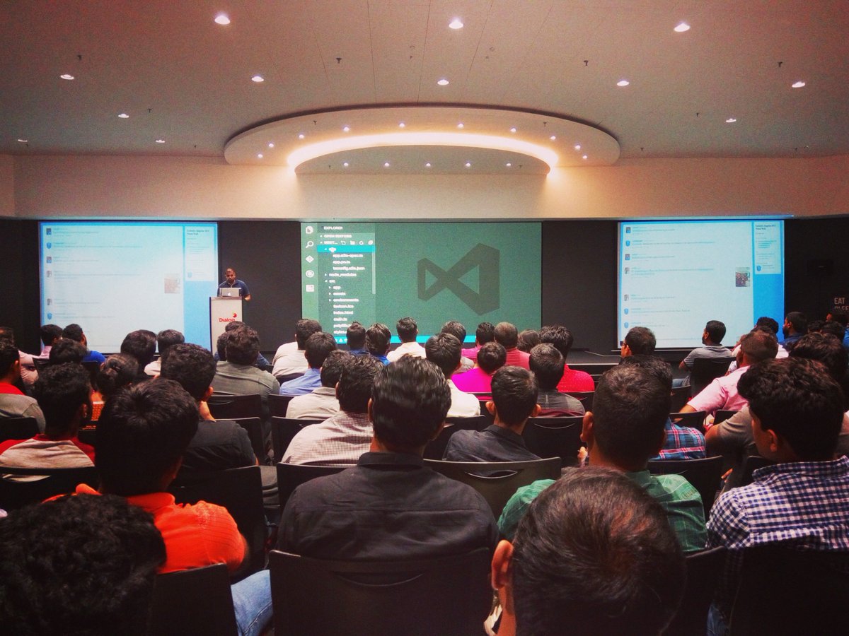 colomboangular's tweet image. Thank you Sameera Sampath for a great session on #angularCLI marking the end of another amazing #colomboangular2017!