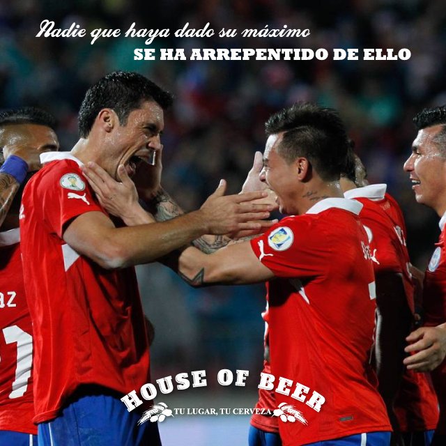 HouseOfBeer_'s tweet photo. Hoy la obligación es ganar. Ve el partido de #Chile contra #Venezuela disfrutando la mejor selección de #Cervezas de #ClubHOB. #VamosChile https://t.co/raqFJwKNJG