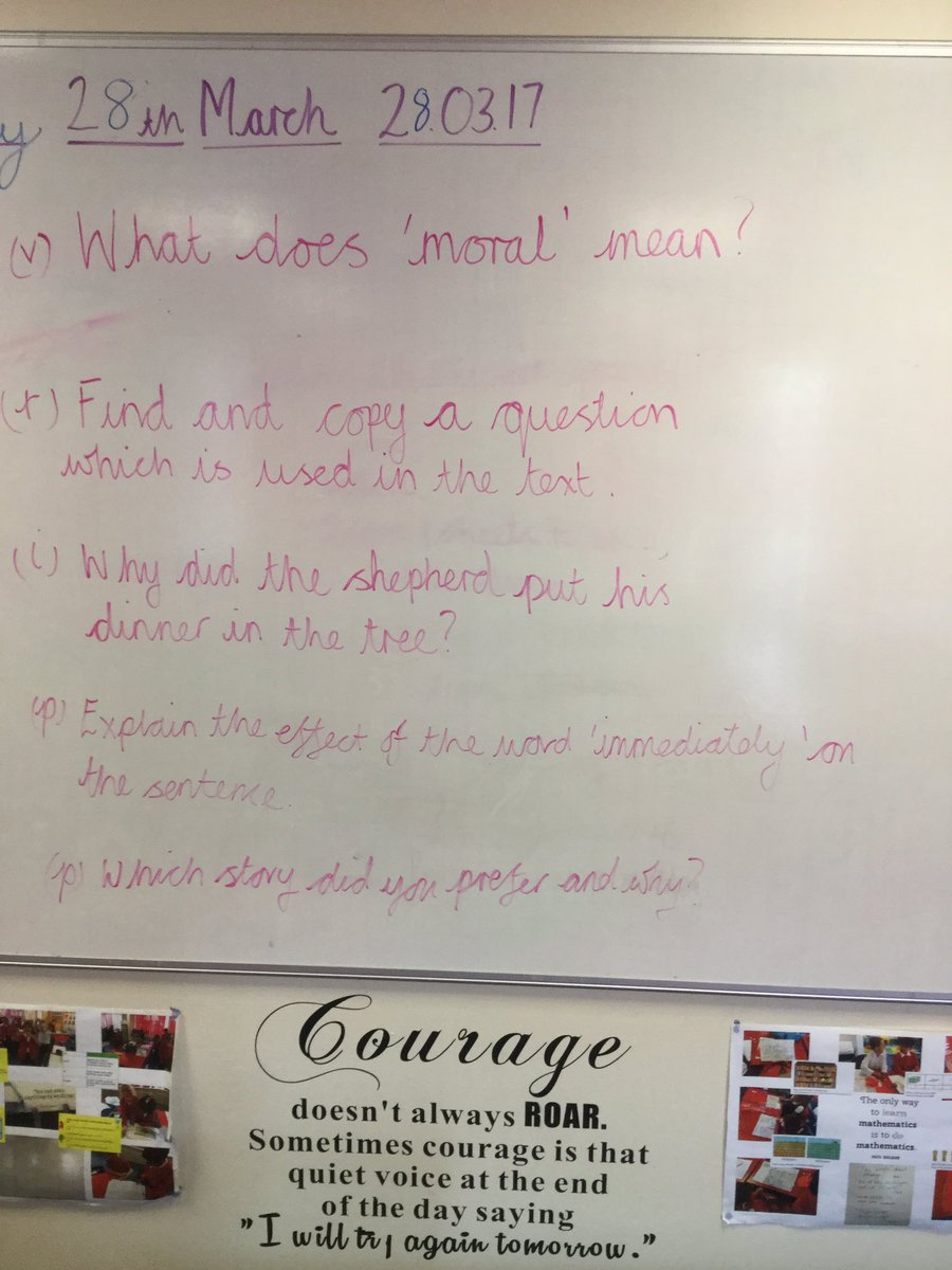 Allenton_Year3's tweet image. Some of the questions that the children came up with today in #shared reading. #Foxyfables #questiontypes #reflective