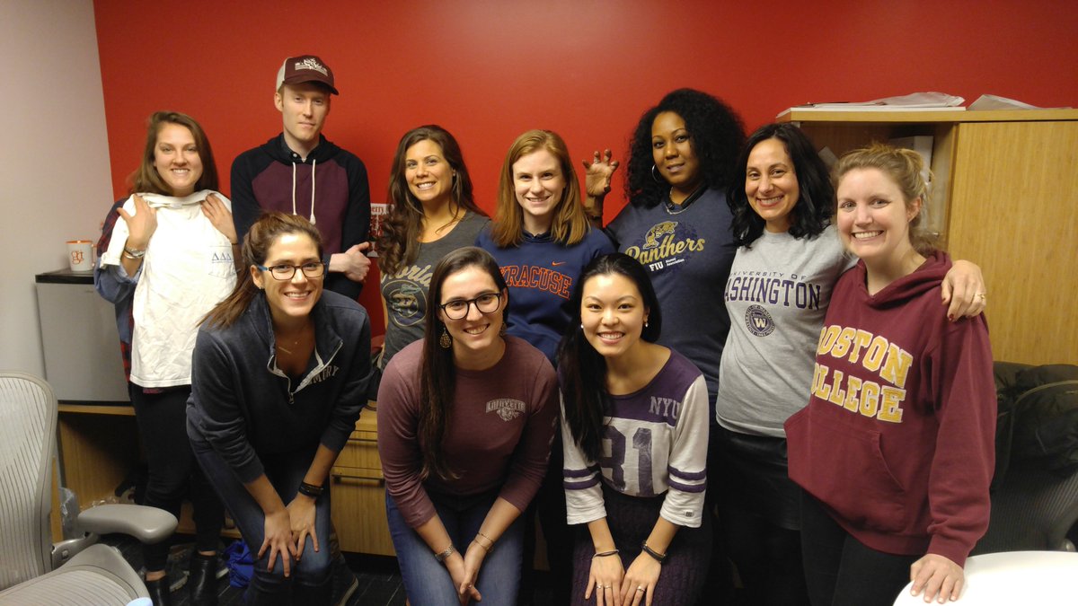 GCIHealth's tweet photo. In honor of #MarchMadness, GCI Health is showing team spirit in college gear. https://t.co/cSWOj4sVLf