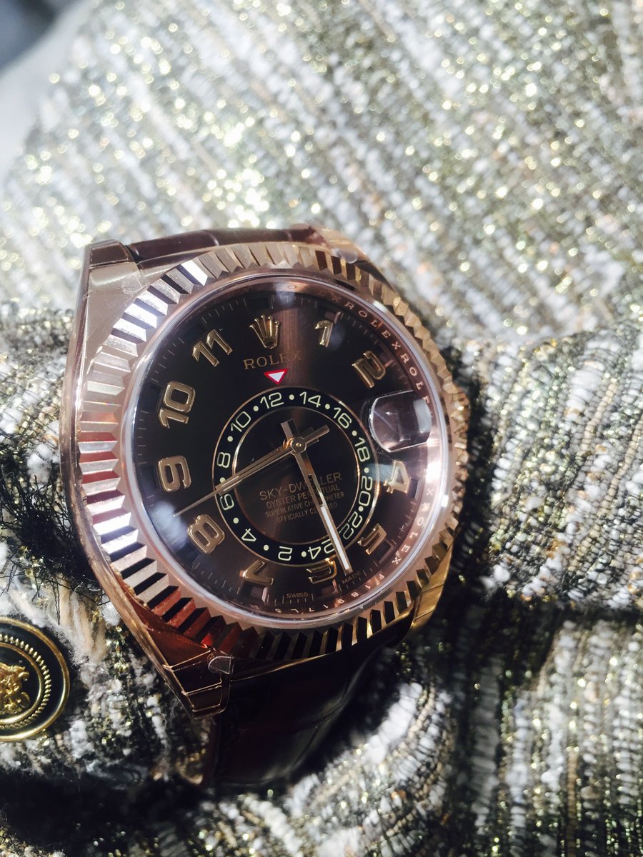 WatchesCheshire's tweet photo. ๐ฅ๐โจ๐ปโค๏ธ๐ฏperfectly formed Sky-dweller Rolex #Rolex #Willmslow #Alderleyedge ๐ป๐โจ๐ฅ๐ช https://t.co/eNk4MsYTGP