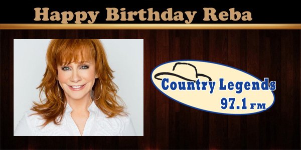 Happy Birthday To Reba McEntire Who Was Born On This Day In 1955 In Oklahoma! 