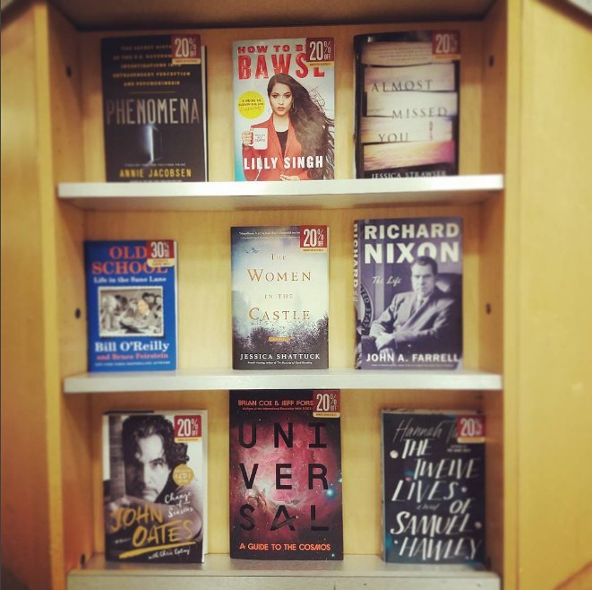BNABQWest's tweet photo. It's the perfect #RainyDay #NewReleaseTuesday to play hooky and stay home with a good book instead. #abqweather #abq https://t.co/Y0JFmCcnOr