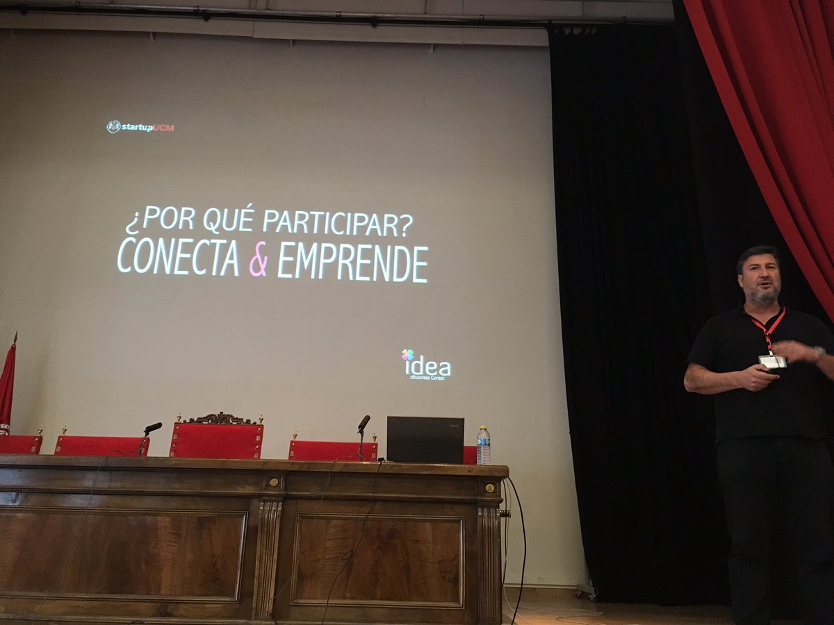 crcReina's tweet photo. Arrancamos Conecta&amp;Emprende! Allá vamos #emprendedores! #conectayemprende @ConectaEmprende https://t.co/ZFjMlDubGT