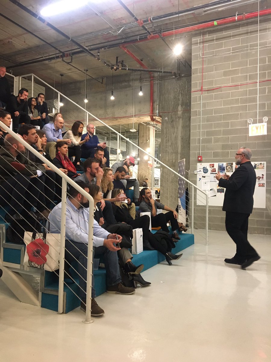 DanielleWeissNY's tweet photo. Storytelling at The Yard in NYC with @ieHST professor #brianhallet #MACO #branding https://t.co/NJFenHP81x