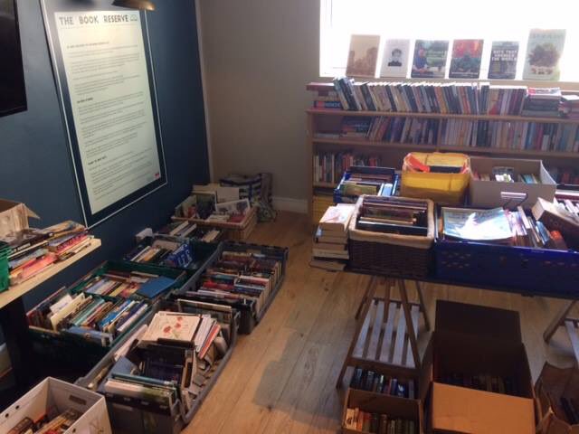 TheBookReserve's tweet photo. Our Warehouse Sale continues tomorrow! Come on down and hoke through the many wonderful books we have to offer. #buysocial #positivepurpose https://t.co/wI6tGS5zPR