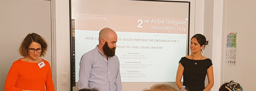 innov_et's tweet photo. La vision créative du dirigeant qui impacte son organisation par @DavidMasse5 et @calamityloise #AGID2017 https://t.co/qcpEyK2hr0