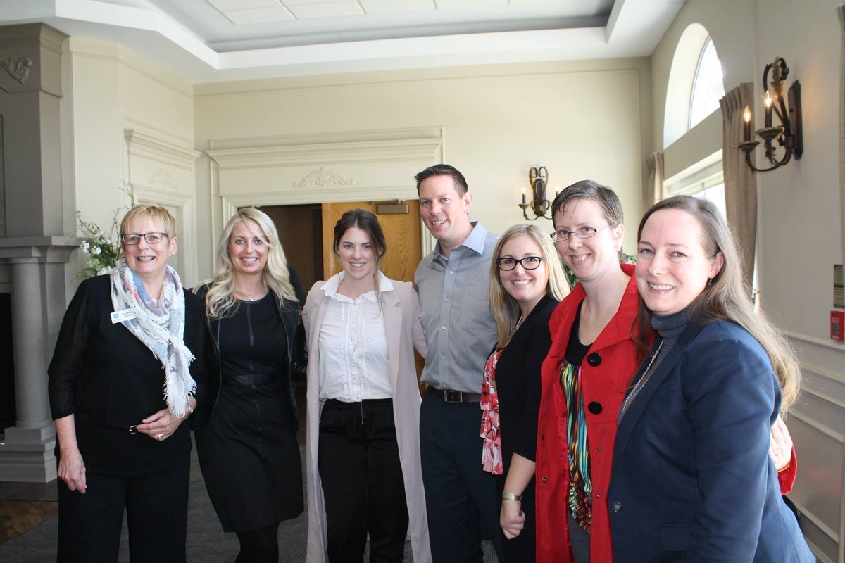 Turner Lorriman Wealth Management Group out in the community at a Lunch n Learn: Helping Donors Overcome Their Greatest Anxieties.