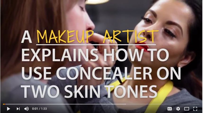 RWDSU's tweet image. A union makeup artist in action! #1u #UFCWHowTo youtube.com/watch?v=mdOohN…