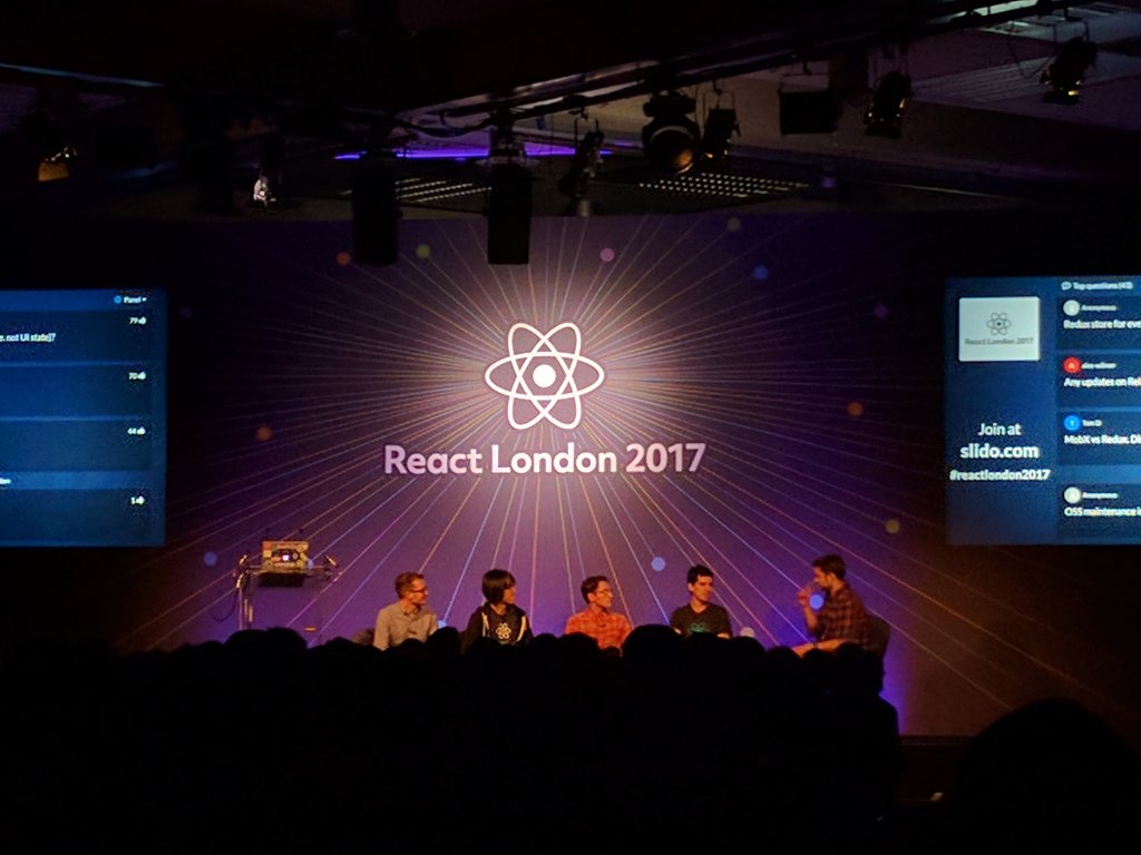 FetzPt's tweet image. Facebook panel discussion #ReactLondon #ReactLondon2017