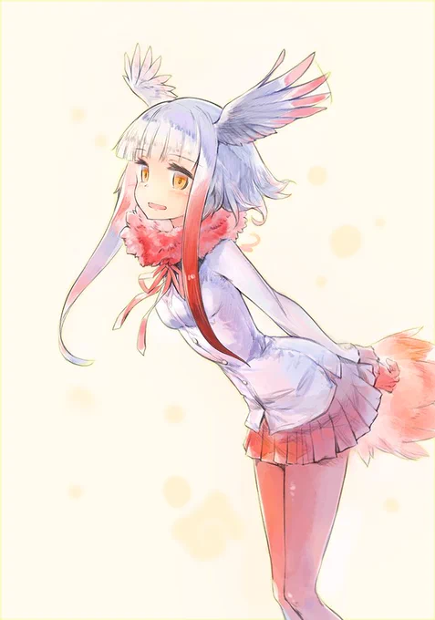 けもフレ応援イラスト!わいもうドキドキしてる…?
#けものフレンズ 