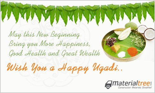 Materialtree's tweet image. Team materialtree.com Wishes you all a Happy &amp;amp; Prosperous Ugadi :) #Ugadi2017 #GudiPadwa2017