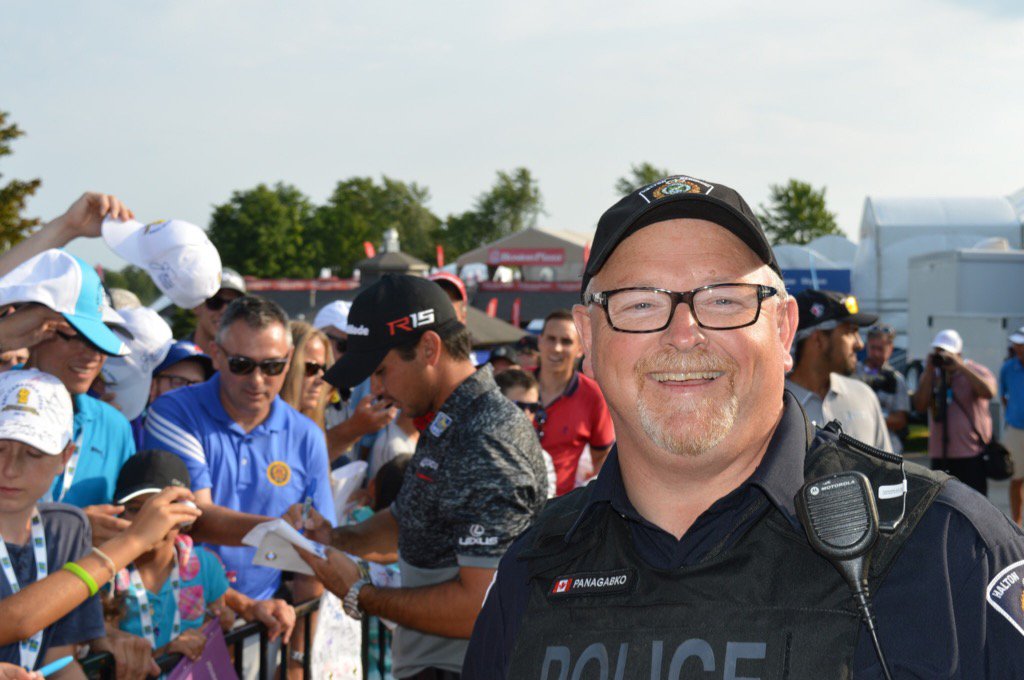<a href="/PeterPanagabko/">Peter Panagabko</a> <a href="/canadianOpen/">George</a> 2015 photobomb <a href="/JasonDay/">Jason Day</a> <a href="/KX947/">KX 94.7 FM</a>