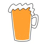 ビールなのに野原ひろしwなぜか・・一目でスグわかるw