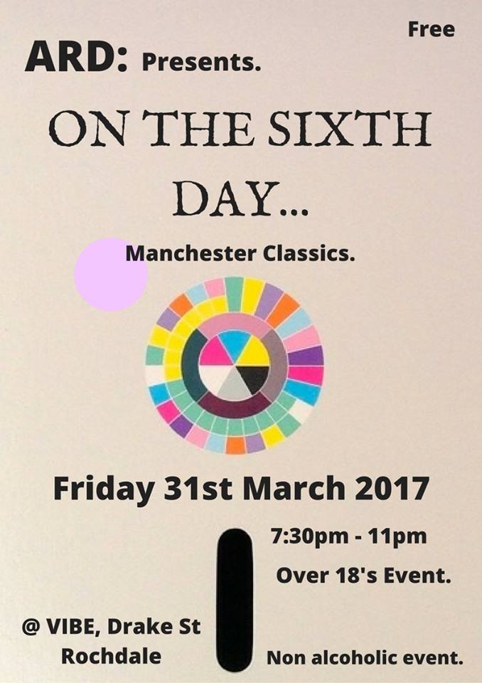 vibeym's tweet photo. BIG Weekend @ @vibeym 
Friday. On The 6th Day (Madchester Classics).
Saturday. Stop Hate Crime Music Event. https://t.co/ovdY9Y4LCs