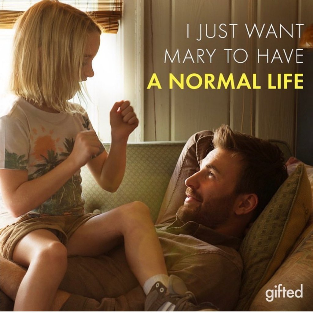 TeamCEBrazil's tweet photo. Só quero que Mary tenha uma vida normal ❤ #ChrisEvans #MckennaGrace #GiftedMovie #perfection #bomdia #TeamCap https://t.co/8xIFFKCjt1