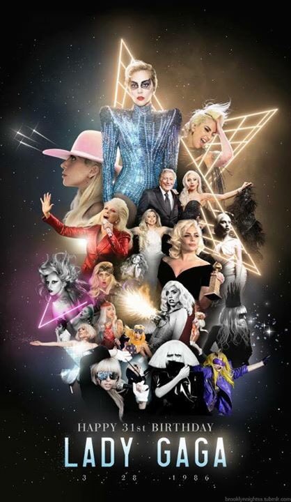 Happy birthday Lady Gaga! We love u xoxo 