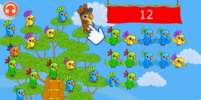 Yingele_Parrot's tweet photo. Counting Parrots Game is designed to help #kids develop math skills
https://t.co/G865LnDrFz
#toddlersgames #gamedev #ece2 #kidsapps #EdApps https://t.co/pqXmAmSpFl