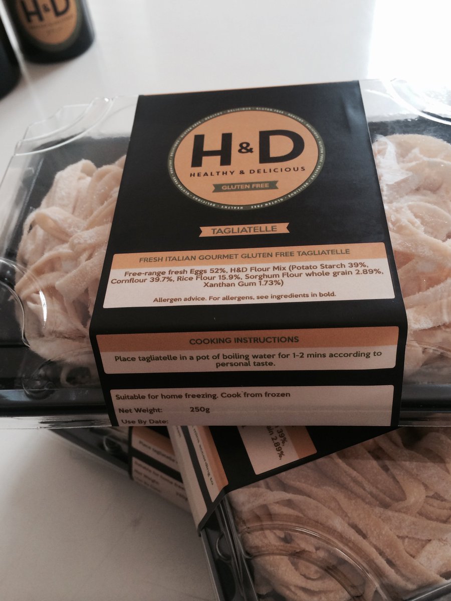 Wish us luck! It's the <a href="/FFFoodAwards/">Free From Food Awards</a> #FFFA17 tonight &amp; our #glutenfree fresh tagliatelle is shortlisted in the Pasta &amp; Pizza category 🤞