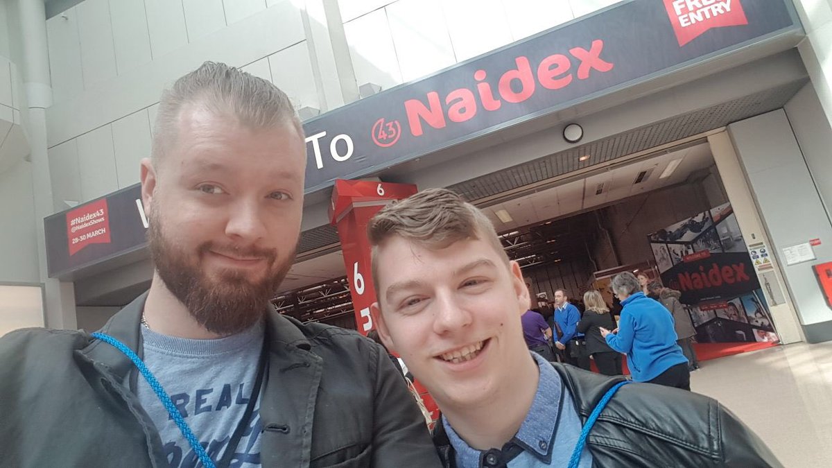 HealthTransWH's tweet photo. @Chris_7590 @jayjackson1997 checking out what's on offer at @NaidexShows today in B'ham https://t.co/mDjeZpNz9u