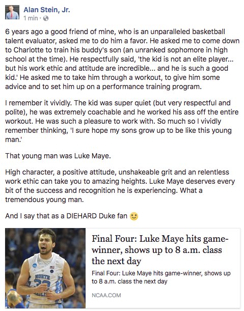 Alan Stein, Jr. tweet media