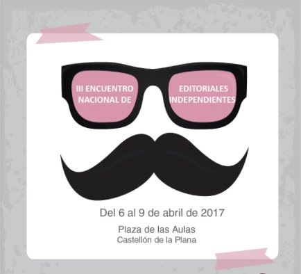 CulturaDipcas's tweet photo. III Encuentro Nacional de Editoriales Independientes (Endei).
@dipcas junto a 'Argot' y 'Norris, Bronson &amp; Asociados' del 6 al 9 de abril https://t.co/dwBzEsQhfi
