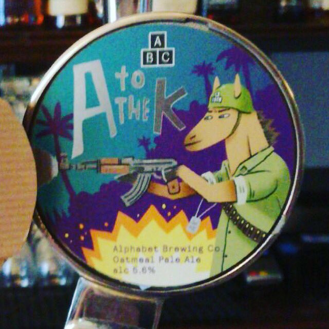 TheQueens_Head's tweet photo. On keg NOW:
A to the K an oatmeal pale ale from @AlphabetBrewCo.
#Alphabetbrewingco #kingscross #AtotheK #paleale https://t.co/xKAF18kwJR