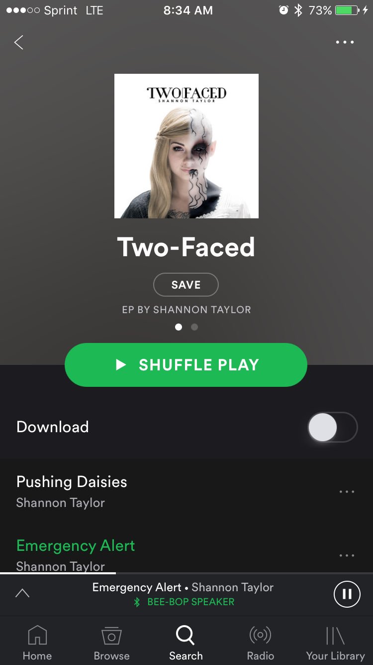 Before work #pumpupmusic @HeyThereImShan #twofaced https://t.co/kpLvpR8Jru