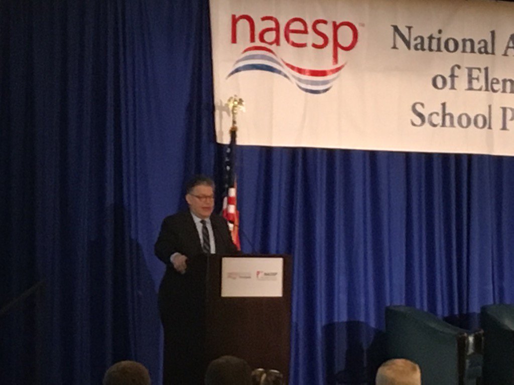 ddorshorst's tweet photo. Thank you Sen. Al Franken for your support of public education and sharing your message with us! https://t.co/OuaOBS9Uwq