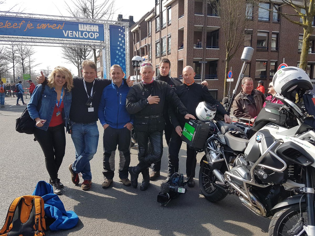 ConnectedIP's tweet photo. #Broadcasting a marathon from a bike or quad? With a #WMTlive mobile encoder off course! #PBSMedia in #Lebanon, #MotoMediaTeam in #Venlo https://t.co/V8wh2eNAnx