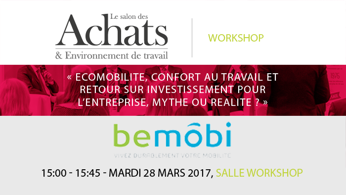 TravailAchats's tweet photo. #SAET2017 #SAETCONFS @Bemobilp vous parle #ecomobilité & confort au travail, le ROI pour l'entreprise, mythe ou réalité ? RDV à 15h ! https://t.co/jwx5cOfA6O