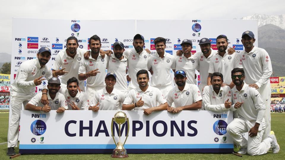 KeralaHour's tweet photo. Border Gavaskar trophy:India underline thier status as number one test team in world https://t.co/04HVJZf5np https://t.co/z2RXKOmvPx