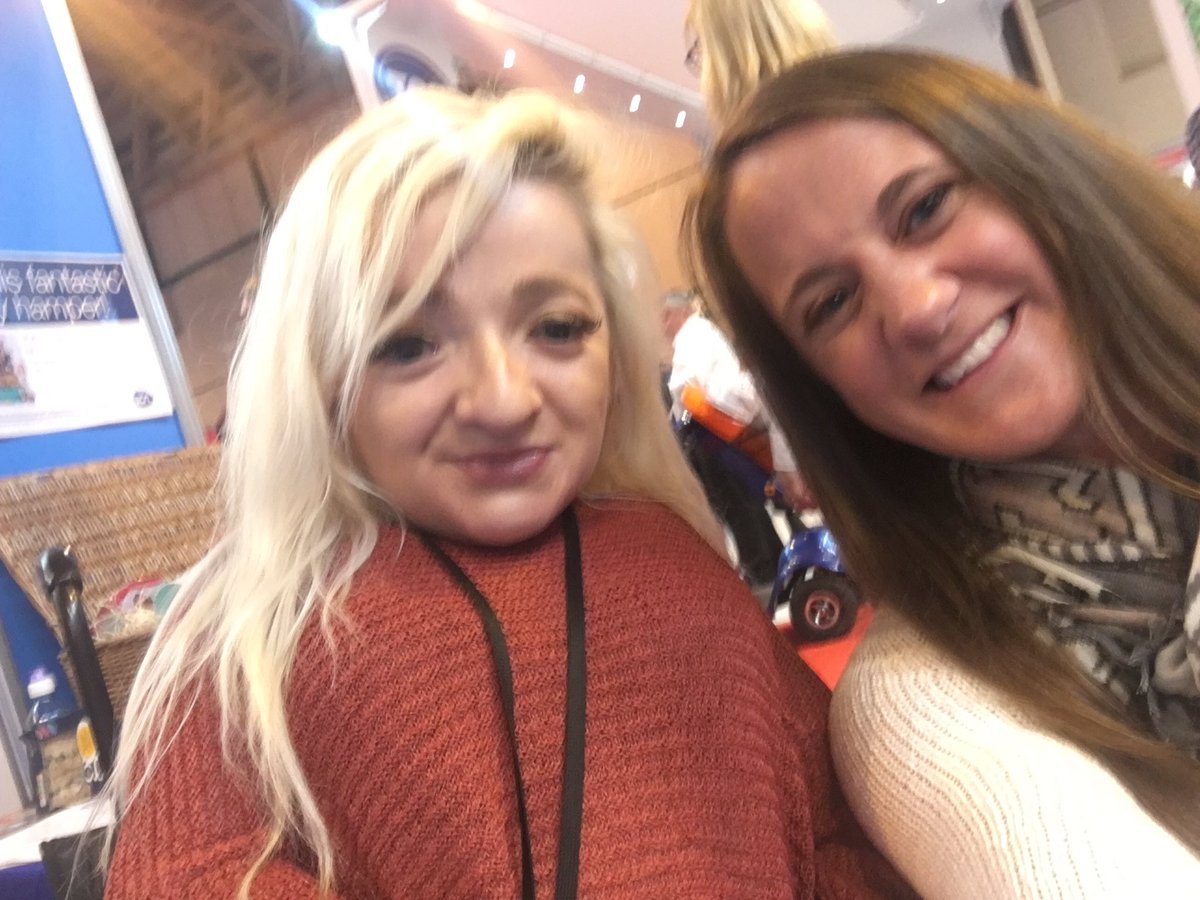 OT_onthego's tweet photo. Bumped into this beauty @samrenke at @Naidexshows #OTonthego #Naidex43 Great to meet you. Good luck with the documentary! https://t.co/TtardeZU9I